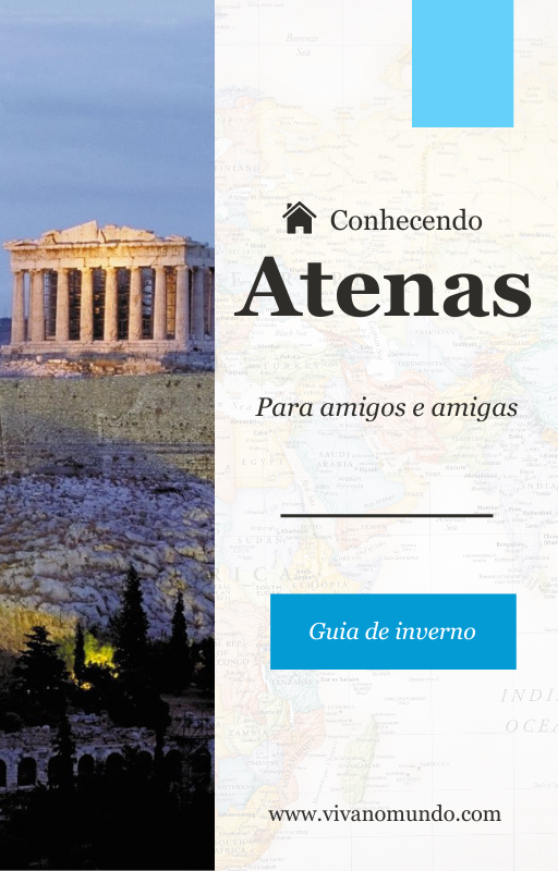 Atenas no inverno para amigos e amigas