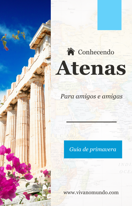 Atenas na primavera para amigos e amigas