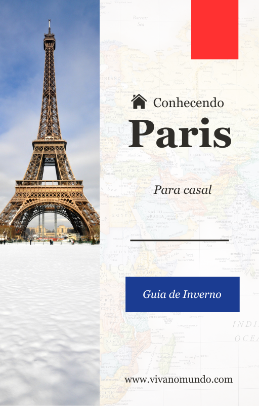 Paris no inverno para casal