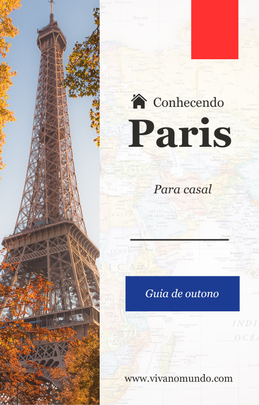 Paris no outono para casal